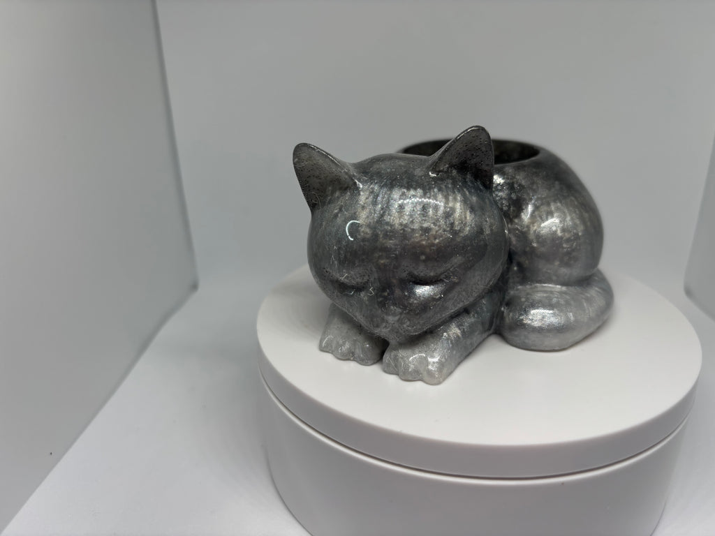 Cat tealight holder
