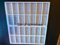 Dominoes set
