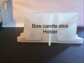 Candle stick holder - bow